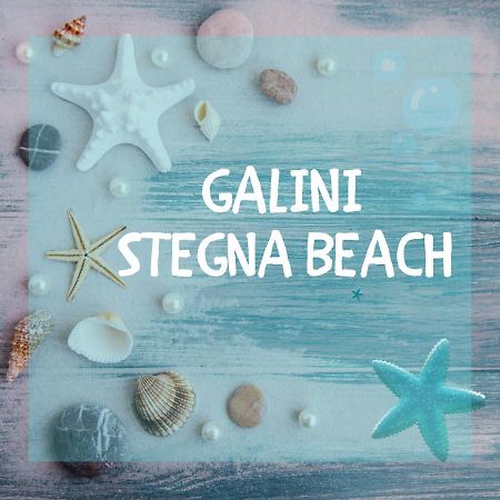 Galini Stegna Beach Archangelos  Esterno foto