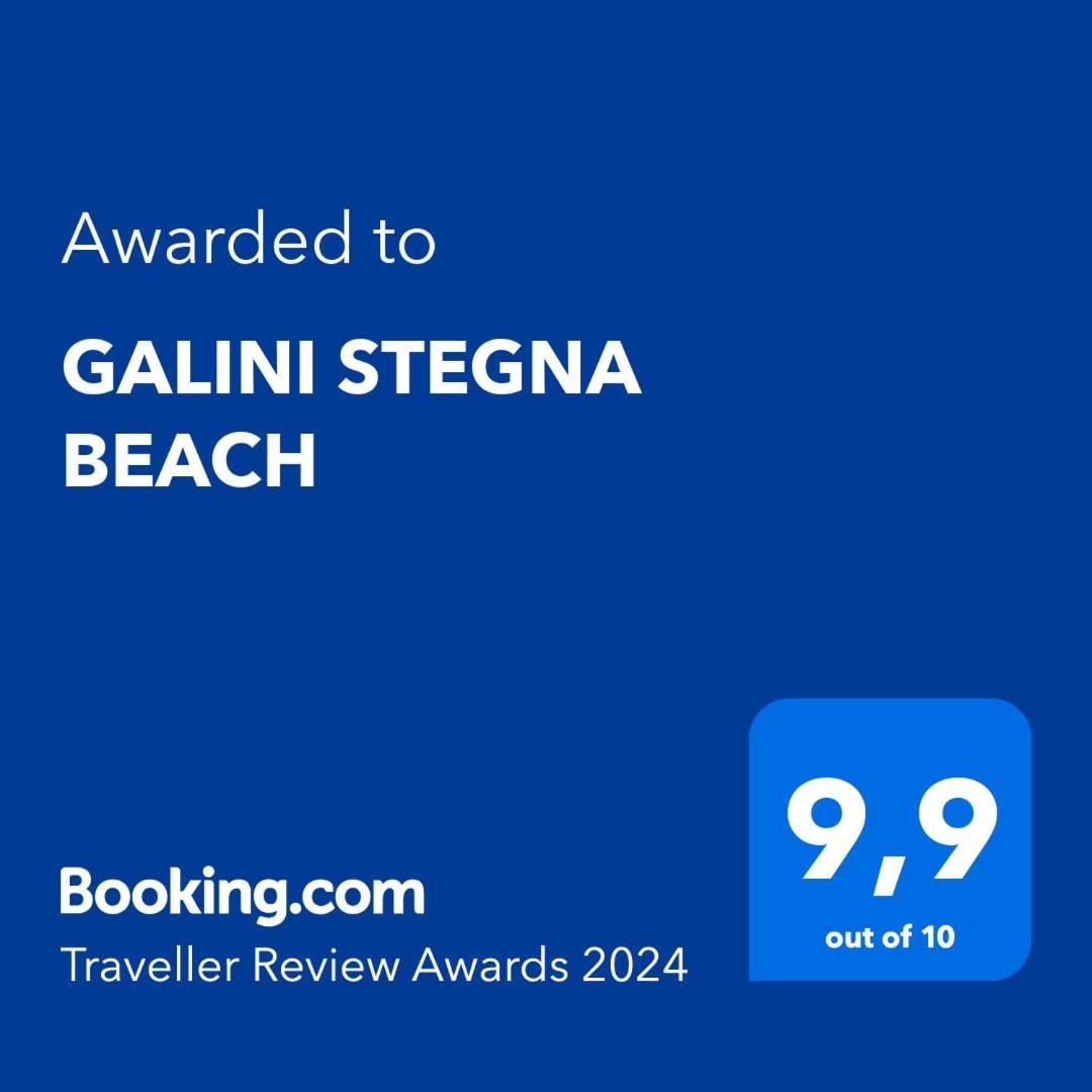 Galini Stegna Beach Archangelos  Esterno foto